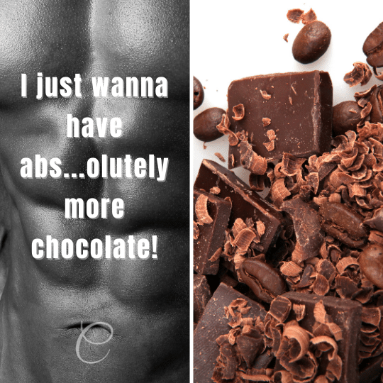 Meme - I just wanna have abs...olutely more chocolate!